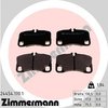 Zimmermann Brake Pad Set, 244541701 244541701